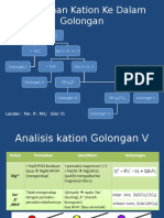 Analisis Kation