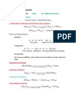 List of All Chemistry Formulas