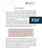 Los Discursos Sociales en Torno a La Seguridad Vial