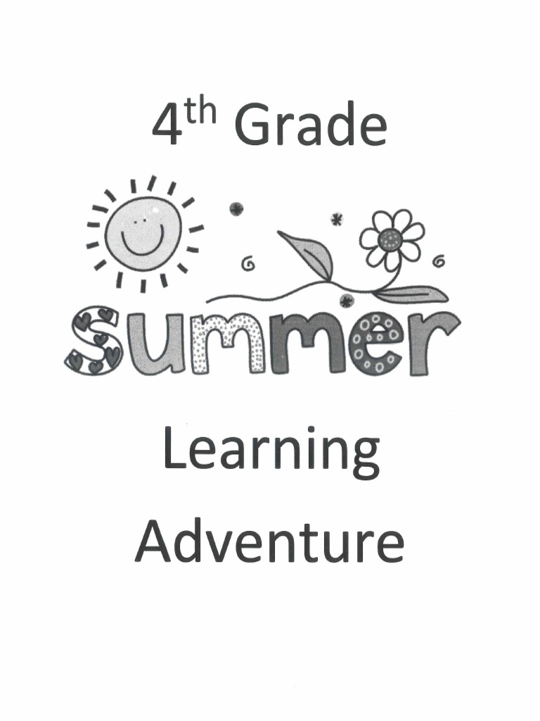 4th Grade Summer Packet
