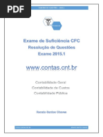 Caderno de Questões CRC – 2015-1