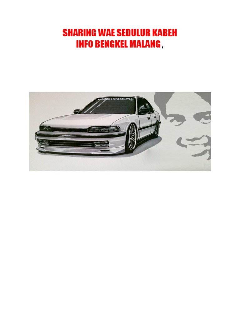 Info Bengkel Mobil Malang
