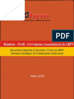 Relatorio Perfil ABPN-10 Anos End0