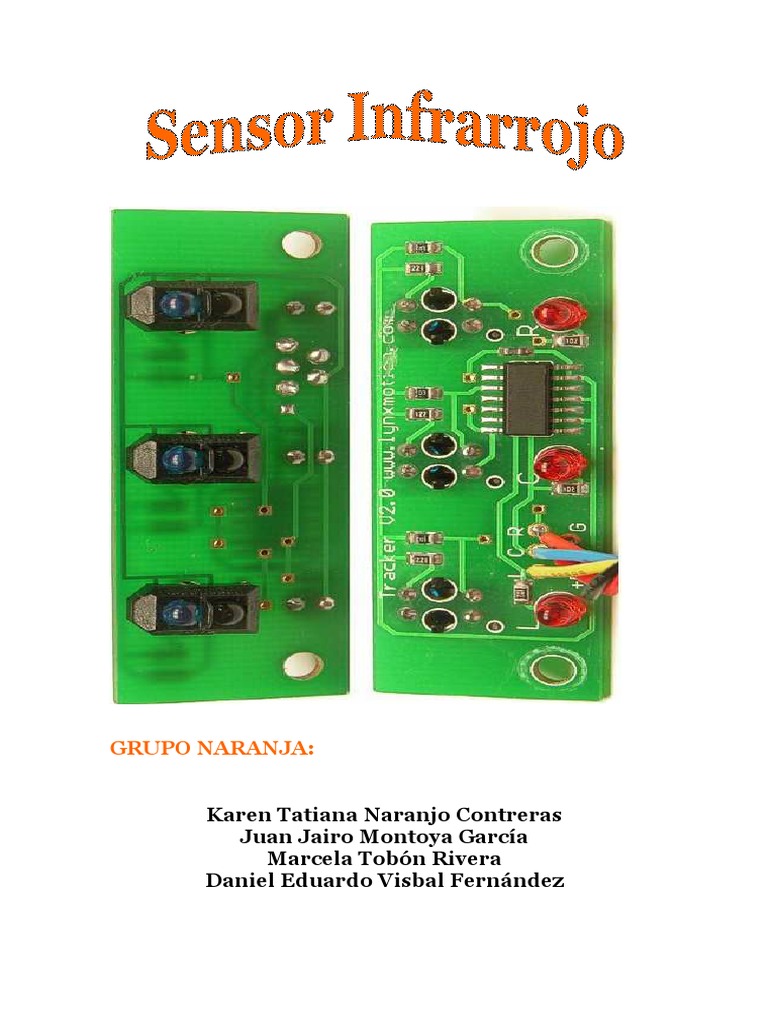 Sensor Infrarrojo PDF | PDF | Control remoto | Poco