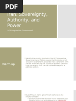 Lesson 1 Iran- Sovereignty Authority and Power-home