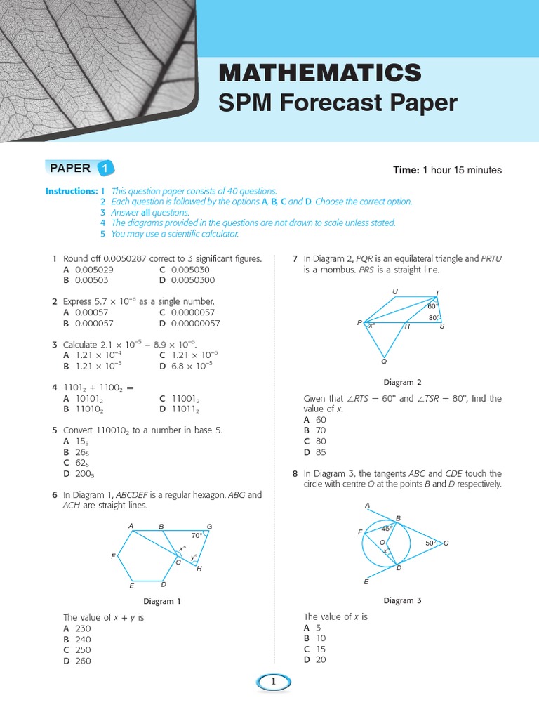 MM Forecast SPM 2011  Matrix (Mathematics)  Cartesian 
