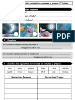 Sustantivos Comunes y Propios y Articulos Segundo