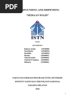 Download Makalah Sediaan Solid Kelompok 5 by Jeje JeLovje SN312324293 doc pdf