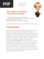 El Magico Mundo de María Elena