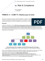 PMBOK 4 + COBIT 5 - Aliados para El Éxito - IT - Governance, Risk & Compliance