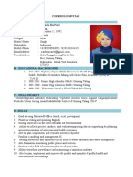 Curriculum Vitae A. Personal Details