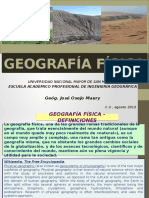 GEOGRAFÍA FÍSICA 2015