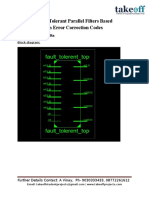 30 Fault Tolerant Parallel Filters Based On Error Correction Codes