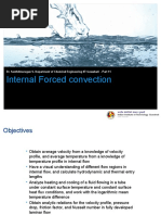 Lect - 11 Internal Forced Convection