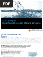 Tutorial Slides - Internal Forced Convection & Natural Convection