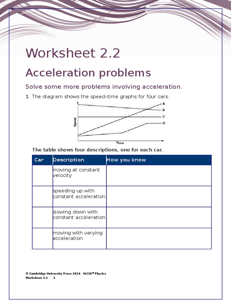 igcse physics worksheet 22