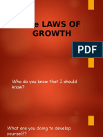 The Laws of GROWTH (Complete)