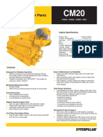 Hoja Tecnica Caterpillar CM20 60Hz