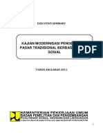 Kajian Modernisasi Pasar Tradisional PDF