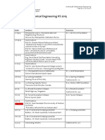 Forensic Geotechnical Engineering HS 2015: Syllabus