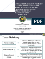 Pemeliharaan Jamban Keluarga Dan Perilaku Buang Air Besar