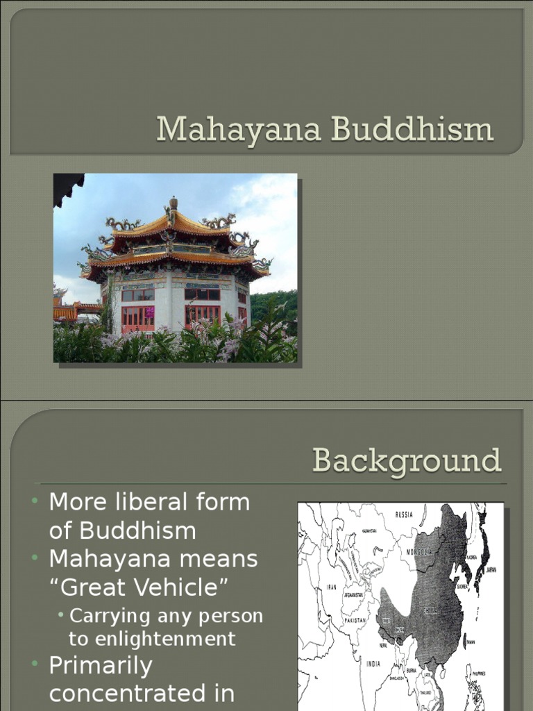 Mahayna Buddhism | PDF | Enlightenment In Buddhism | Mahayana