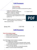 VLIW Processors: Spring 2003 CSE P548 1