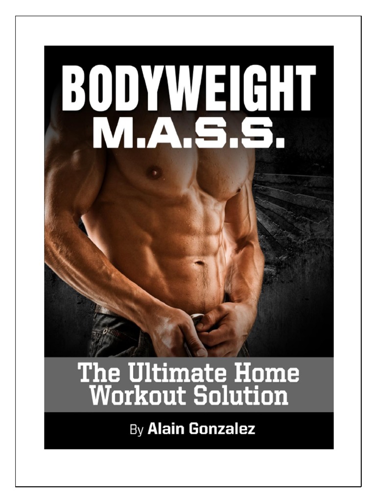 Bodyweight MASS | PDF | Strength Training | Weight Training