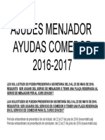 Ajudes Menjador