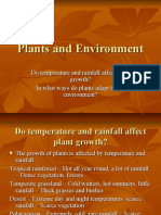 Plants and Environment