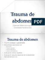 Trauma Abdominal