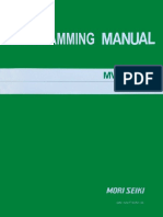 Mori Seiki MV-Series MY-M6 Programming Manual (PM-MVF180M-0E)