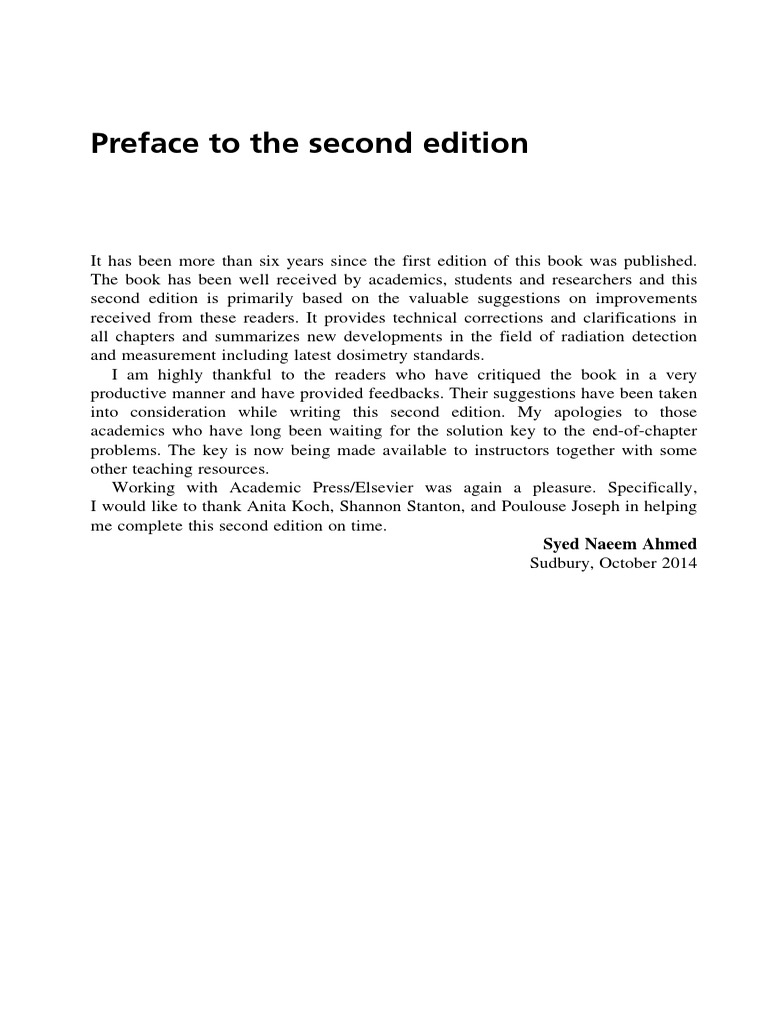 Preface To The Second Edition | PDF