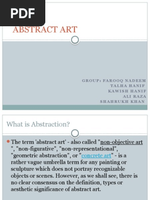 Abstract Art Abstract Art Museology