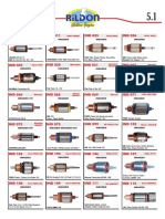 Catálogo de Indutores e Estators para Veículos