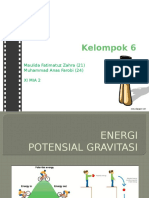 Energi Potensial Gravitasi - Muhammad Anas Farobi Dan Maulida Fatimatuz Zahra