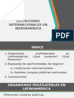 Licitaciones Internacionales en Iberoamerica