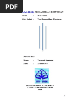 Download Makalah Teori Pengambilan Keputusan 1 by Rics Urs SN312365550 doc pdf