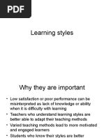 Understanding Learning Styles | PDF | Learning Styles | Teaching