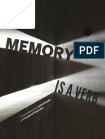 Memory Is A Verb (Collective Memory) PDF