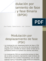 Modulación Por Desplazamiento de Fase (MDF)