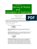 weathering & formation of sediment.doc