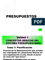 Presupuesto Unidad 1 Duoc UC