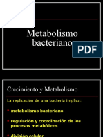 Crecimiento y Metabolismo Bacteriano