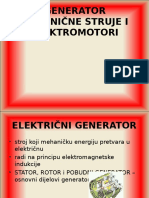 Generator Izmjenicne Struje I Elektromotori