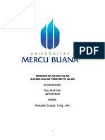 Tugas Makalah Agama Islam - Sukses Dalam Perspektif Islam