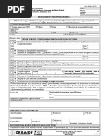 Requerimento Pessoa Juridica - CREA-DF