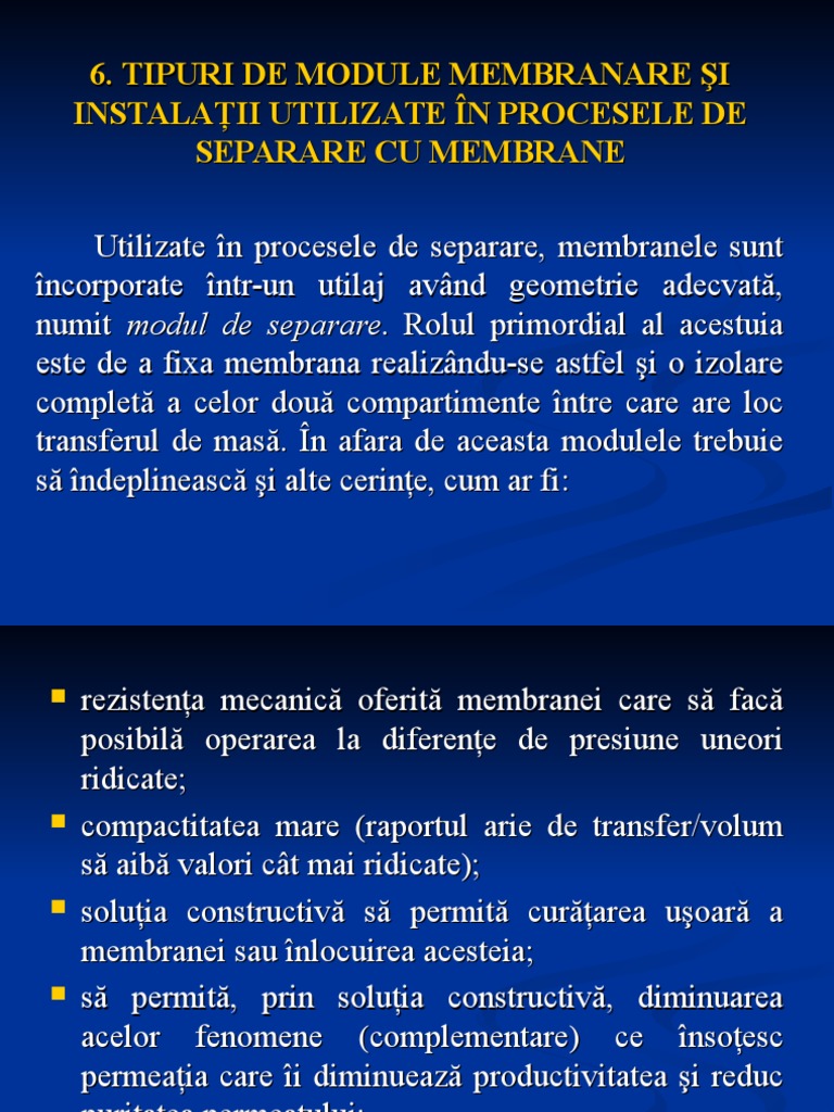 6 Tipuri de Module | PDF