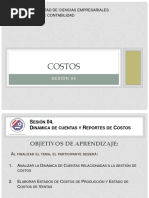 Costos I -Sesión 04 - Estado de Costos