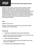 Antologi Kuingin Berterima Kasih-Drama Hadiah